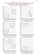 KS2: Coordinates, Translations and Reflections Resource Pack | Teaching