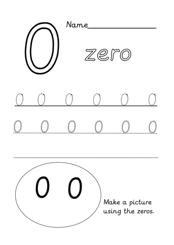 Number Formation Sheets | Teaching Resources