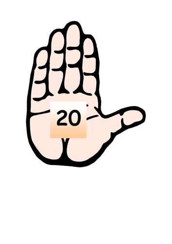 Counting in Fives Number Display 5 -100 | Teaching Resources