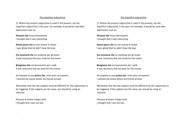 Imperfect subjunctive (Italian) | Teaching Resources