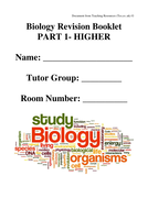 higher biology problem solving booklet