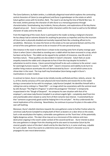 Cone gatherers essays 08 image