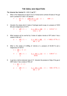 Ideal gas equation | Teaching Resources