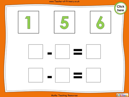 Addition and Subtraction Facts - Year 1 | Teaching Resources