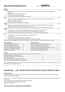 Grade 9 gcse french writing examples picture