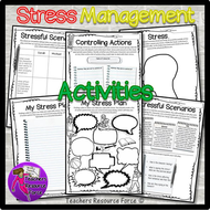 Stress Management: PowerPoint and Activities | Teaching Resources