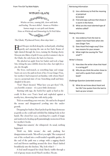 Reading Comprehension Year 5 Year 6 | Teaching Resources