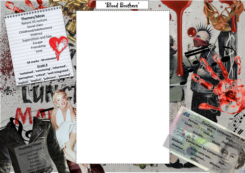 AQA Blood Brothers Overlay