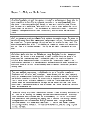 Private Peaceful Full Scheme Of Work World War One Literature Teaching Resources