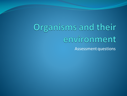 Organisms and their environment | Teaching Resources