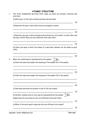 Physics: Atoms