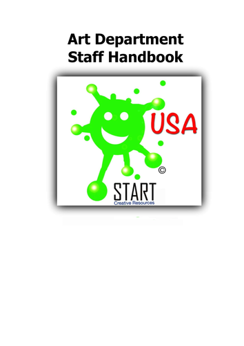 Art Department Staff Handbook Template