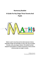 Maths Booklet (KS3 &4) | Teaching Resources