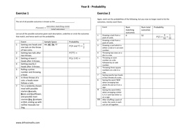 Probability (Year 8) | Teaching Resources