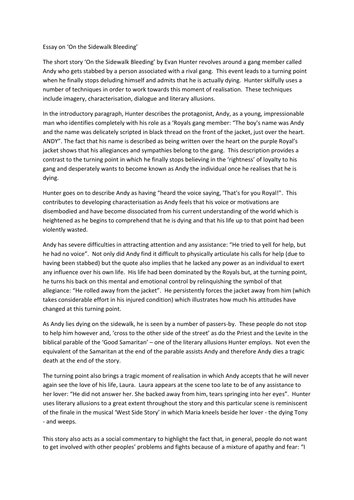 Evan hunter critical essays picture