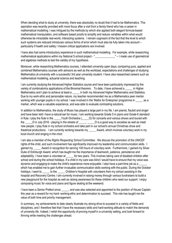 Vmcas personal statement examples 2021 image