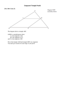GCSE - Congruent Triangle Proofs | Teaching Resources