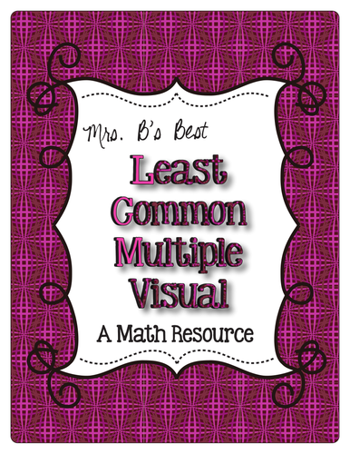 Least Common Multiple Visual | Teaching Resources