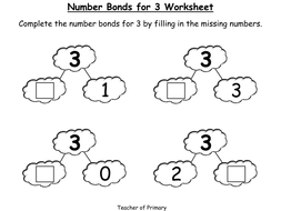 number bonds the story of 3 animated powerpoint