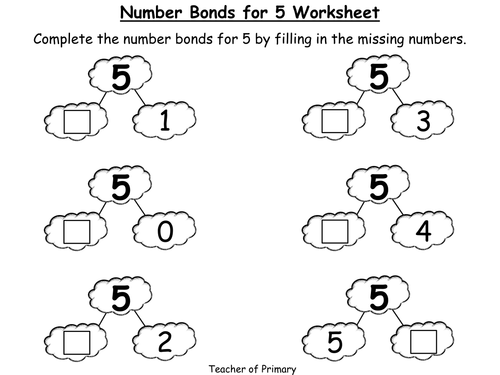 number-bonds-the-story-of-5-animated-powerpoint-presentation-and-worksheet-by-teacher-of