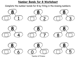 number bonds the story of 8 animated powerpoint presentation and