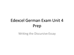 French a2 edexcel discursive essay image