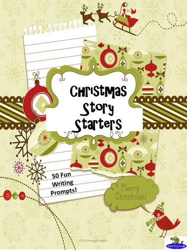 christmas-story-starters-teaching-resources