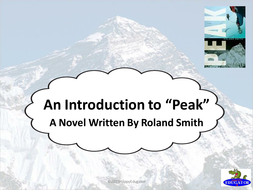 Peak by Roland Smith | Teaching Resources