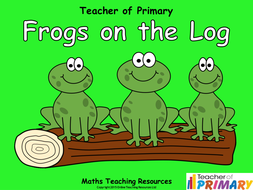 Frogs on the Log - Counting to 10 (PowerPoint, Worksheets and Wall ...