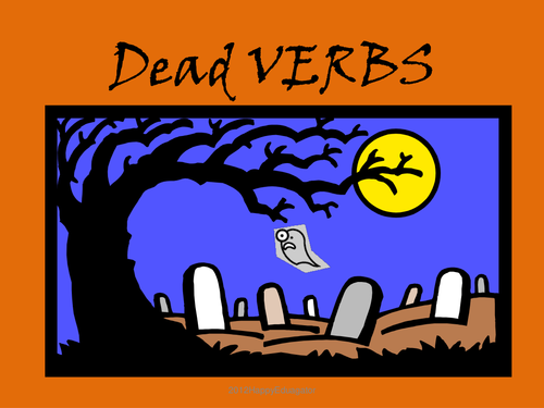  Dead Verbs PowerPoint Teaching Resources