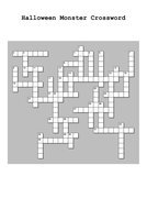 Halloween crosswords | Teaching Resources