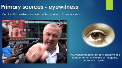 Skills - Questioning Primary Sources | Teaching Resources