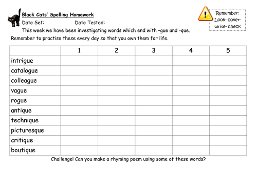 grade-3-and-4-spellings-words-ending-in-gue-and-que-teaching-resources