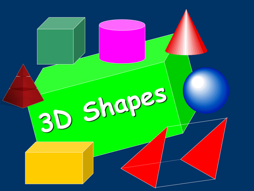 3D Shape Key Stage 2 Resource Pack | Teaching Resources