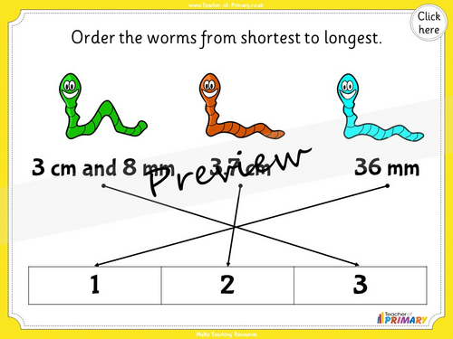 Converting and Comparing Units of Length - Year 4 | Teaching Resources