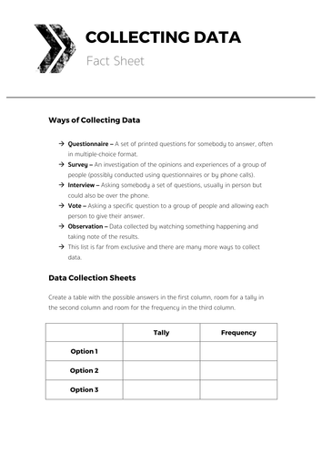 Lists & Tables - Complete Lesson | Teaching Resources
