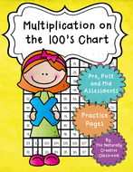 Multiplication on the Hundreds Chart | Teaching Resources