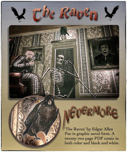  The Raven by Edgar Allan Poe - Comic Book