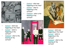 Treaty of Versailles Recap and Cartoon analysis | Teaching Resources