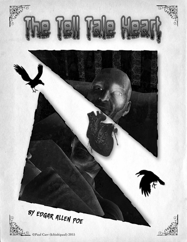 The Tell Tale Heart by Edgar Allan Poe - Comic Book | Teaching Resources
