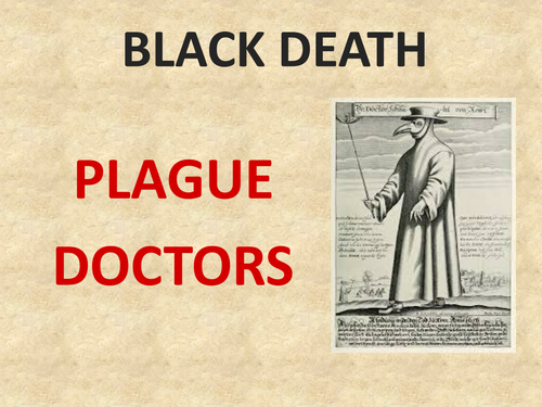 Plague Doctors powerpoint | Teaching Resources