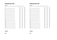 periodic table docx Answer KB, Diagnostic (17 Sheet.docx Cells Quiz Microsoft Word quiz