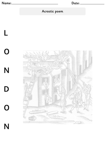 great fire of london coloring pages