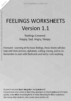 Feeling   MLD A4 Full weather  worksheets Set Sized   tes Basic Worksheets