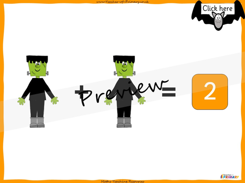Halloween Adding - EYFS | Teaching Resources