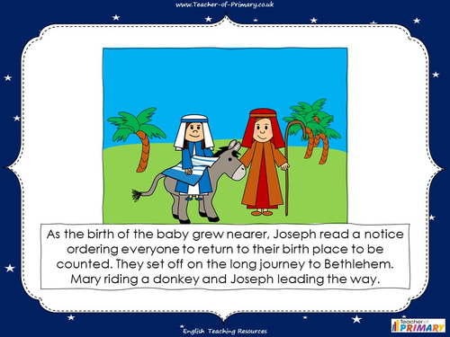 The Nativity Story Ks1 Teaching Resources