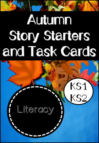 Autumn Story Starters and Task Cards