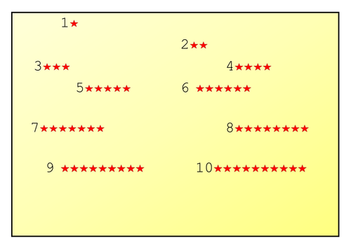 Maths word mats  -  number, 2D shape, day of the week, months of the year