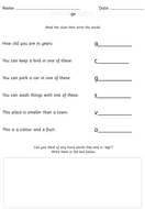 SPaG Year 2 Spelling: ge and dge at the end of words | Teaching Resources