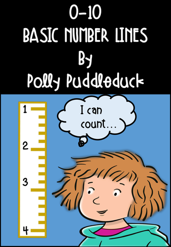 Differentiated Number Lines from 0-10